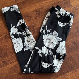 Floral leggings